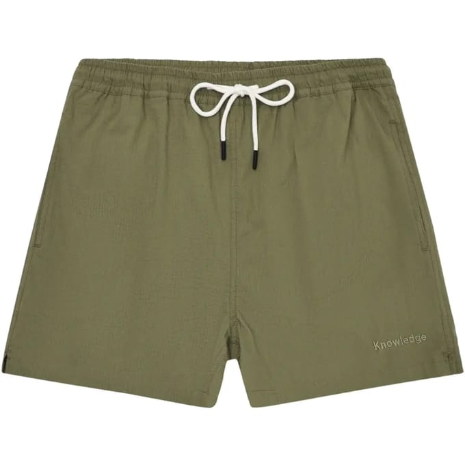 Zwemshort KnowledgeCotton Apparel Seersucker