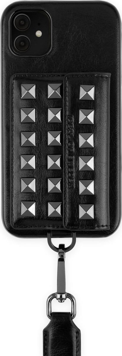 iDeal of Sweden Statement Phone Necklace Case iPhone 11/XR Dawn Black Studs