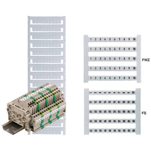 Weidmüller 0468660301 Wit 500 stuk(s)
