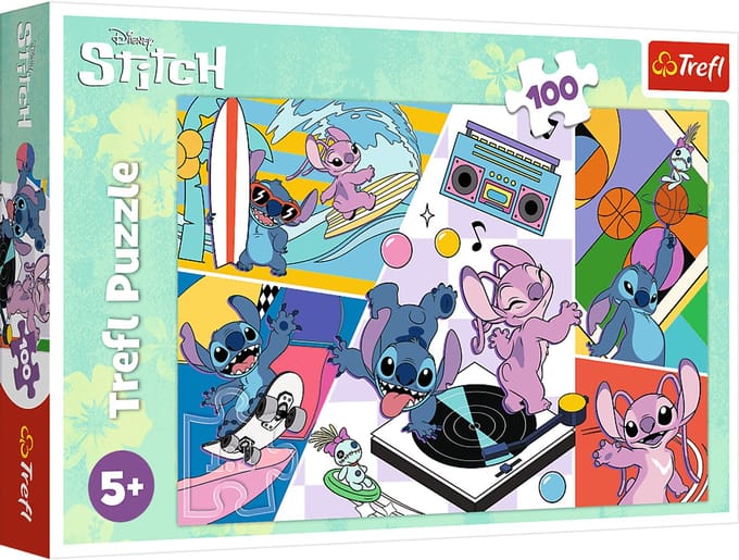 Trefl puzzel Lilo&Stitch memories - Disney legpuzzel 100 stukjes.
