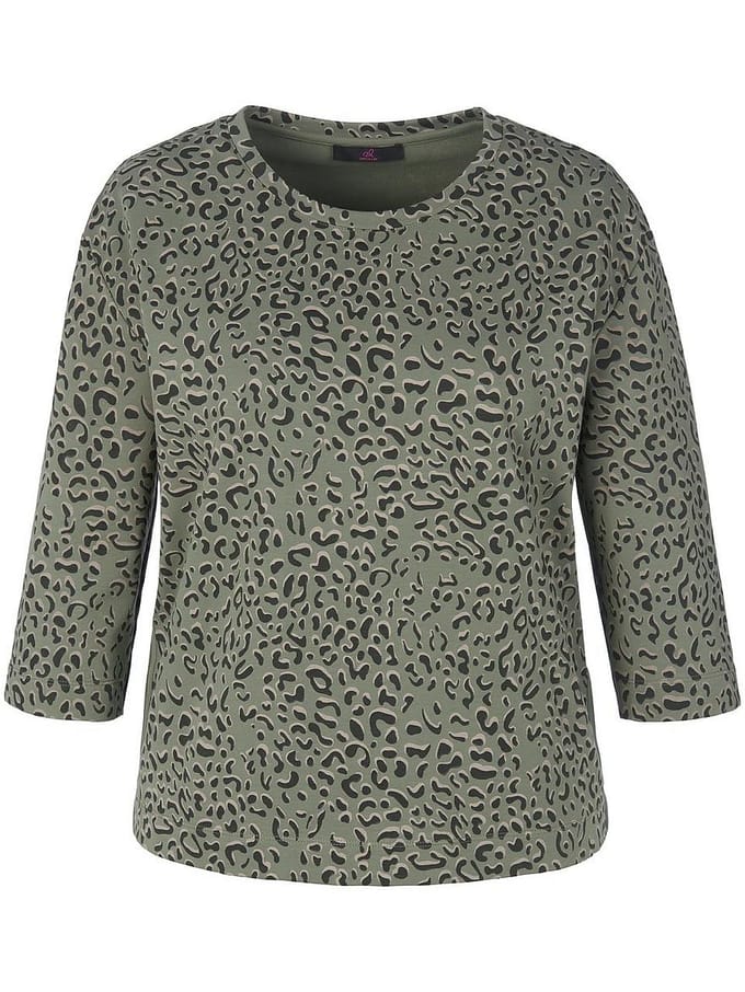Sweatshirt aangeknipte 3/4-mouwen Van Emilia Lay groen