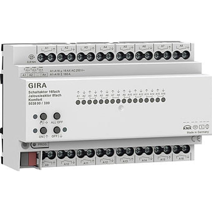 Gira KNX Busrail I/O-module - 503800