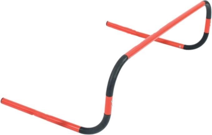 Precision Horden Buigbaar 30 Cm Pvc Zwart/rood 4-delig