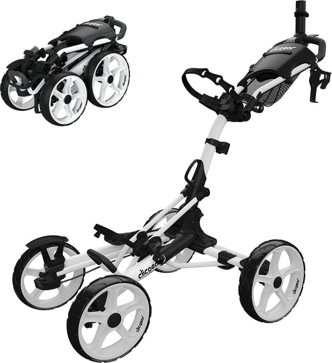 Clicgear 8.0+ Golftrolley - Wit
