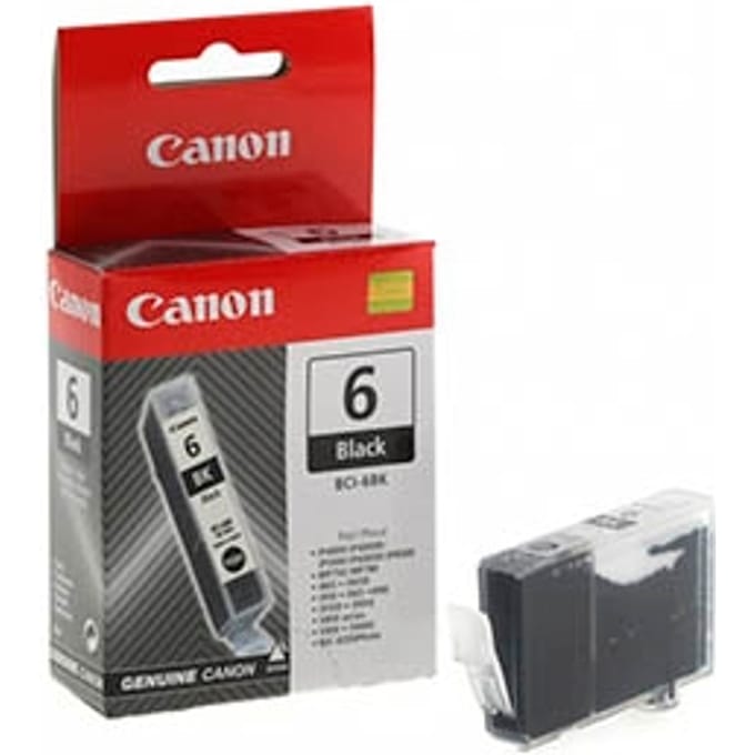 Canon BCI-6B inktcartridge zwart (origineel)