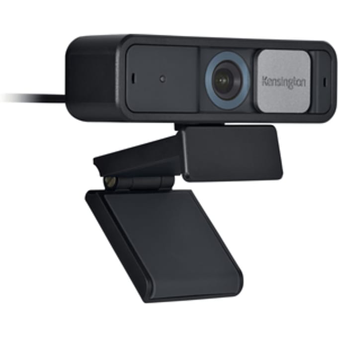 Webcam Kensington W2050, 1080p Full HD, 2 omnidirectionele microfoons, draaibaar/kantelbaar, 2x zoom, zwart