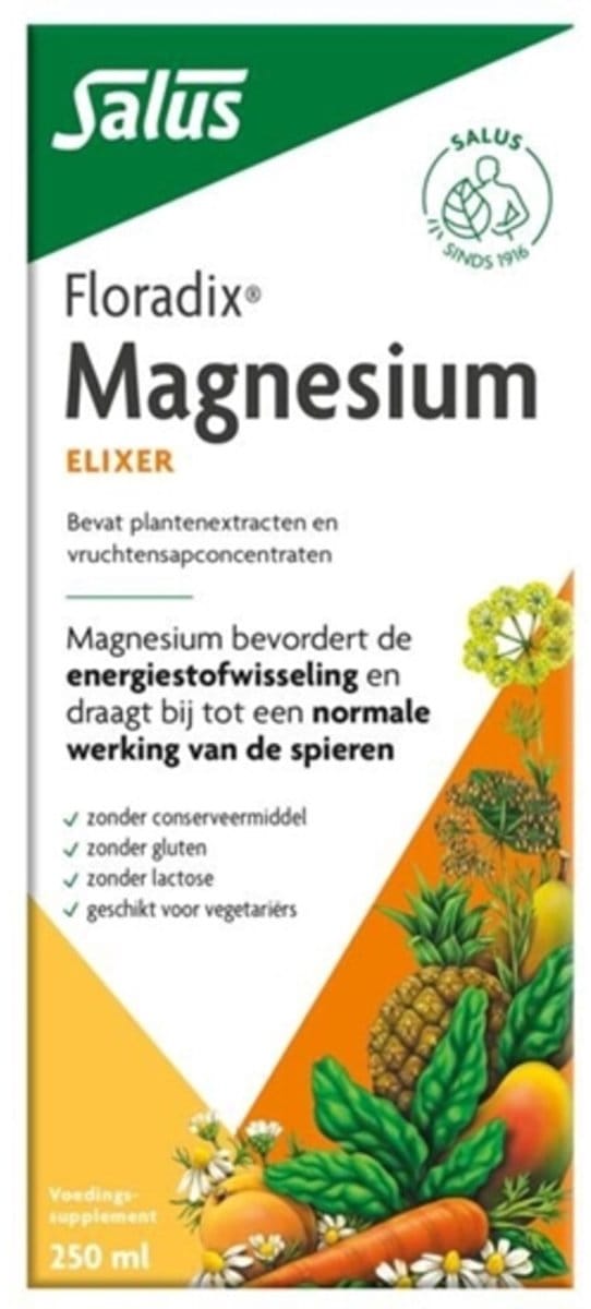 Floradix - Magnesium - 2 x 250 ml - Voordeelverpakking