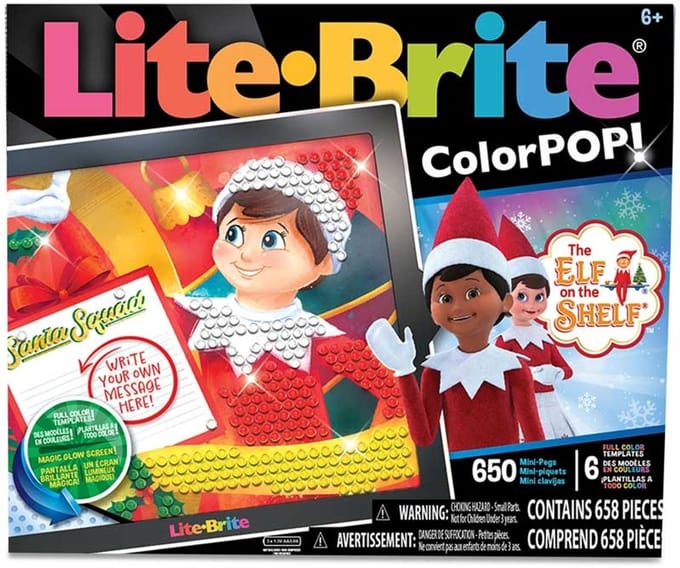 Basic Fun licht speelgoed Lite Brite Colorpop Elf on the Shelf creatief.