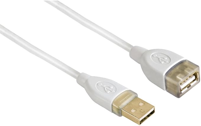 Hama Extention Cable Usb A-Pl-A-Ja 3M.Whi