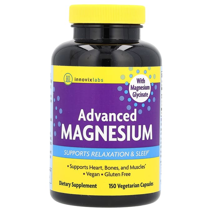 InnovixLabs, Geavanceerd Magnesium, 150 Vegetarische Capsules