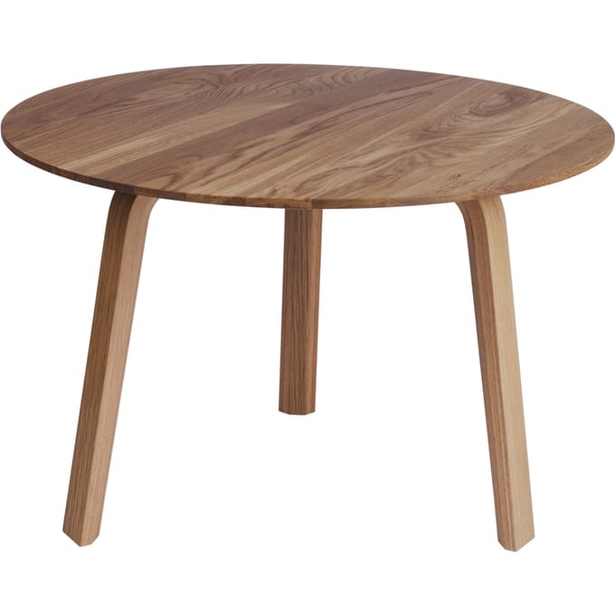 HAY - Bella Coffee Table Ø 60 x H 39 cm - Eiken naturel - bruin