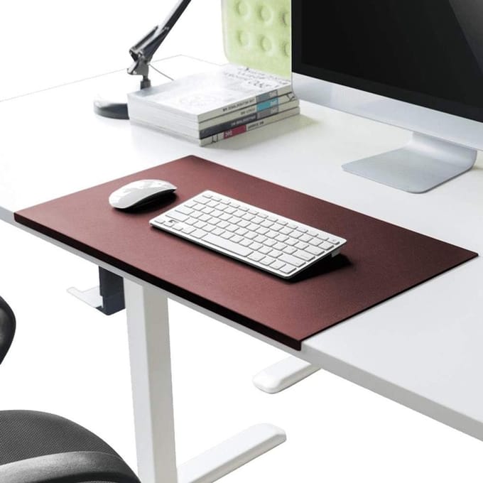 Bureau Pad - Bureau Organizer - Schrijven en gamen - Randbescherming - 70x50cm - Rood
