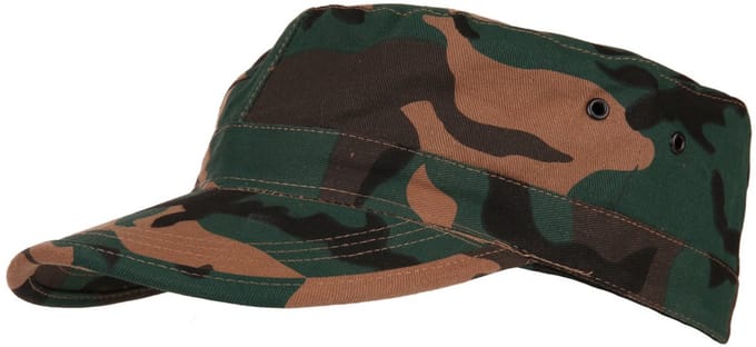 Fostex Garments - Military fatique cap (kleur: Woodland / maat: S)