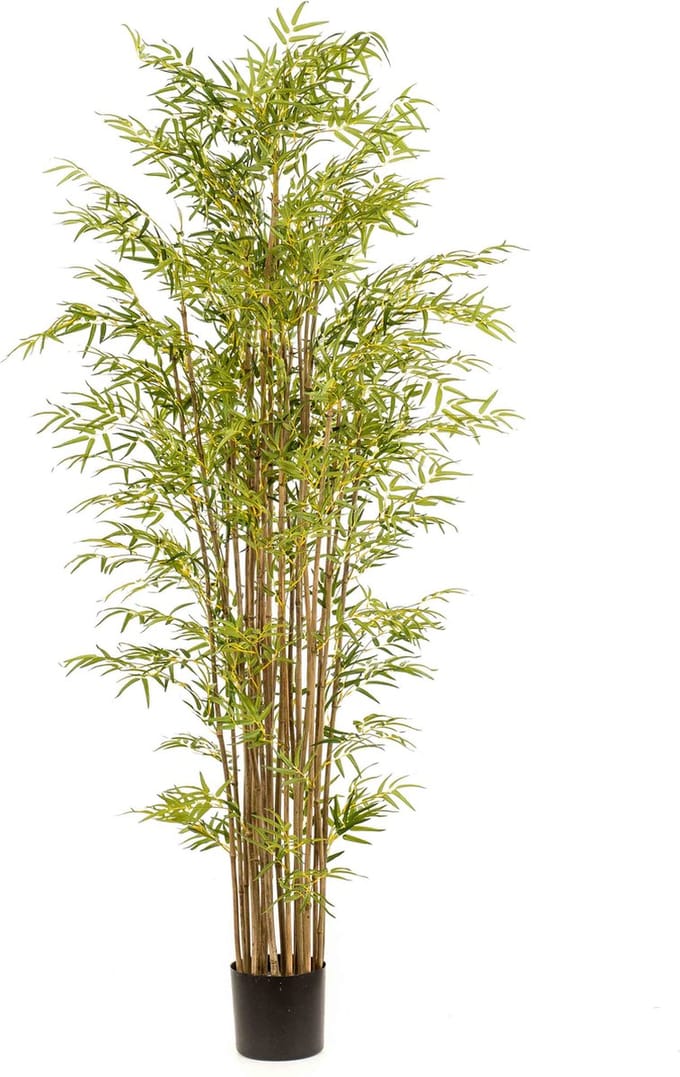 Emerald - Kunstplant Bamboe Japanese Multi 210cm - Kunstplant voor binnen