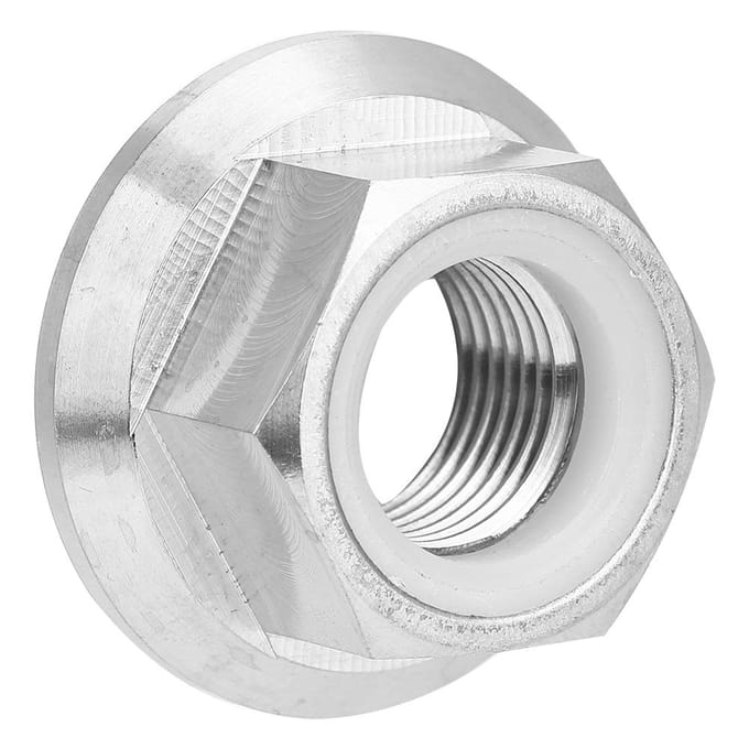 1 stuks M5 M6 M8 M10 M14 Titaniumlegering Flens Borgmoer voor Fiets Motorfiets (M14X1.25) gray