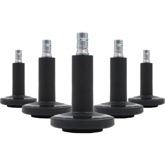 5 Vloerdop STATO-M Stift 11 mm / 60 mm met vilt (5 stuks per pakket) hjh OFFICE