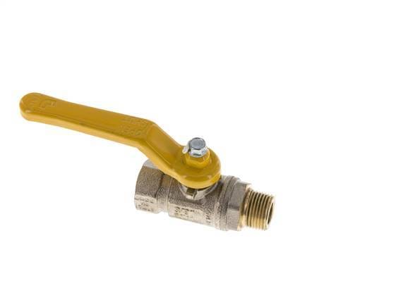 Buiten x Binnendraad R/Rp 3/8 inch Gas 2-Weg Messing Kogelkraan - BL2BN-M-GA-MF-038