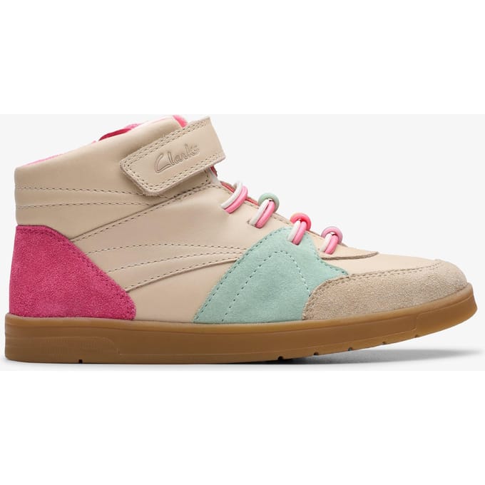 DiscoBeamHi K. Cotton Sneakers