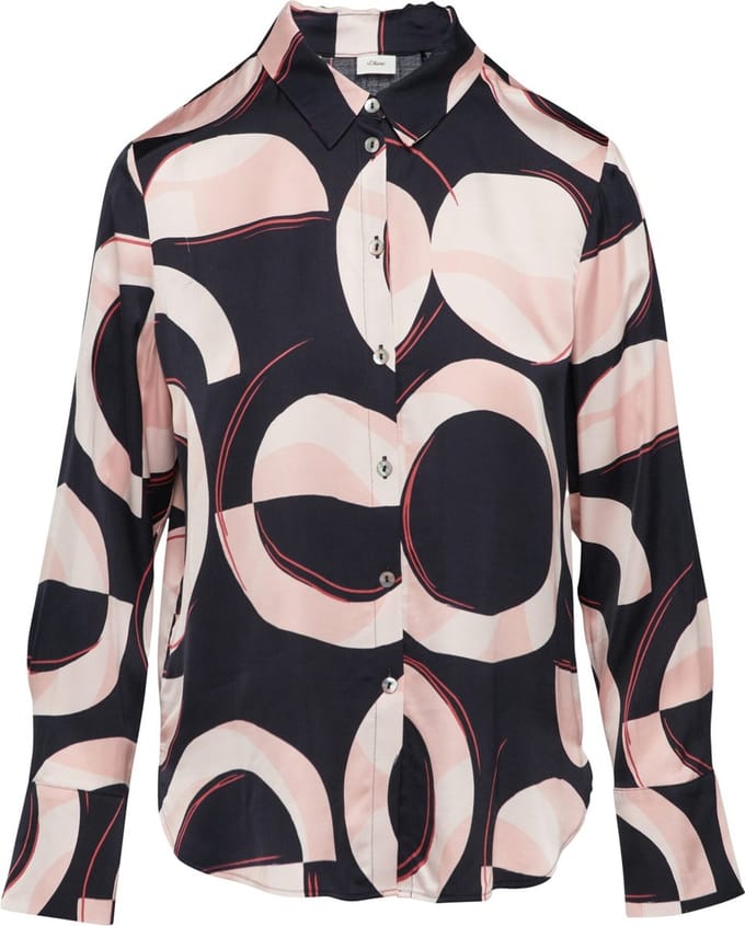 s.Oliver BLACK LABEL - Bloes - Maat 36 - Vrouwen - 59A0 BLUE -