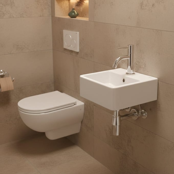 AquaVik Fonteinkraan Freja 1/2 Chroom