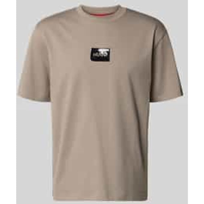 regular fit T-shirt van puur katoen model 'DUMEON'