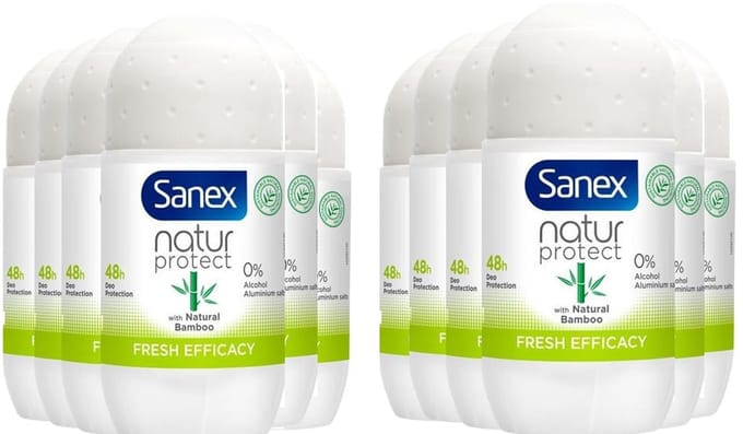 Sanex Deo Roller - Natur Protect Efficacy - 12 x 50 ml