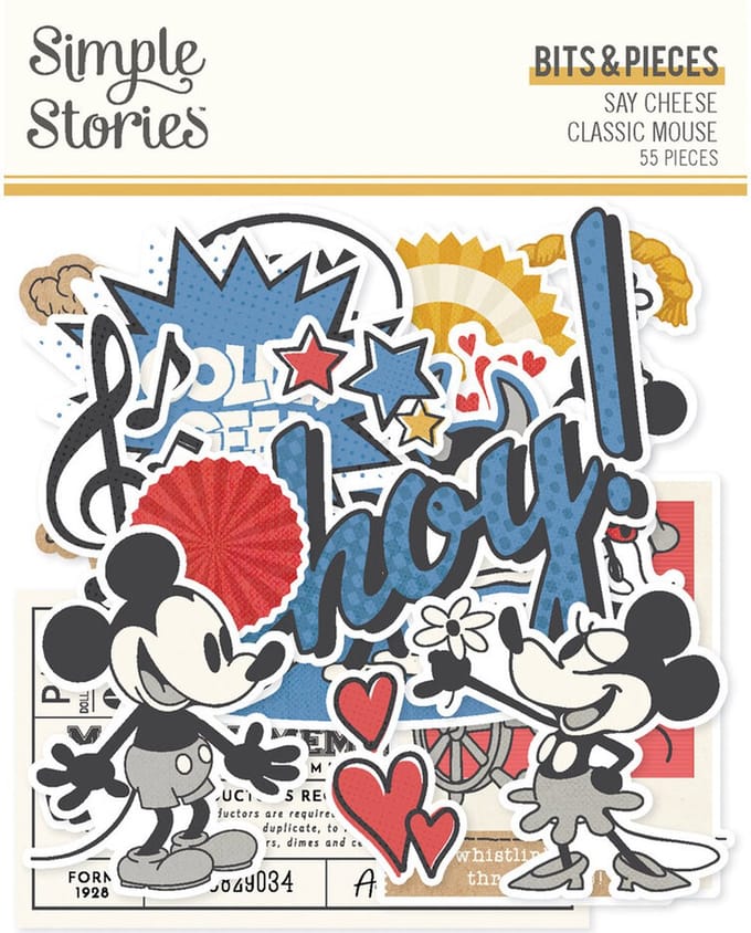 Simple Stories - Say Cheese Classic Mouse Bits & Pieces (23418)