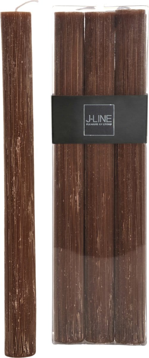J-Line tafelkaars - bruin - 9U - doos van 6