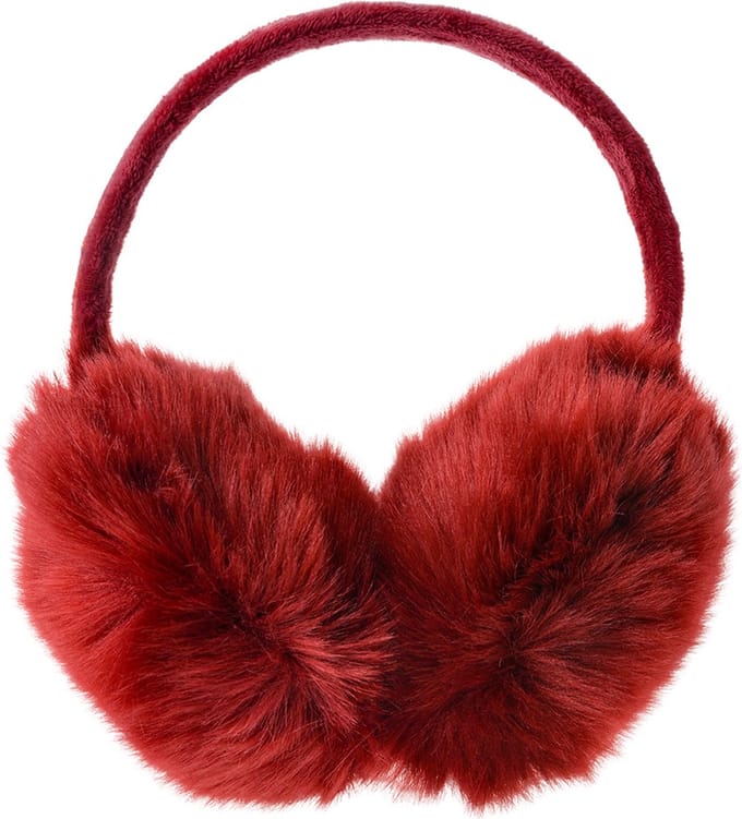 Clayre & Eef Oorwarmers Rood Polyester