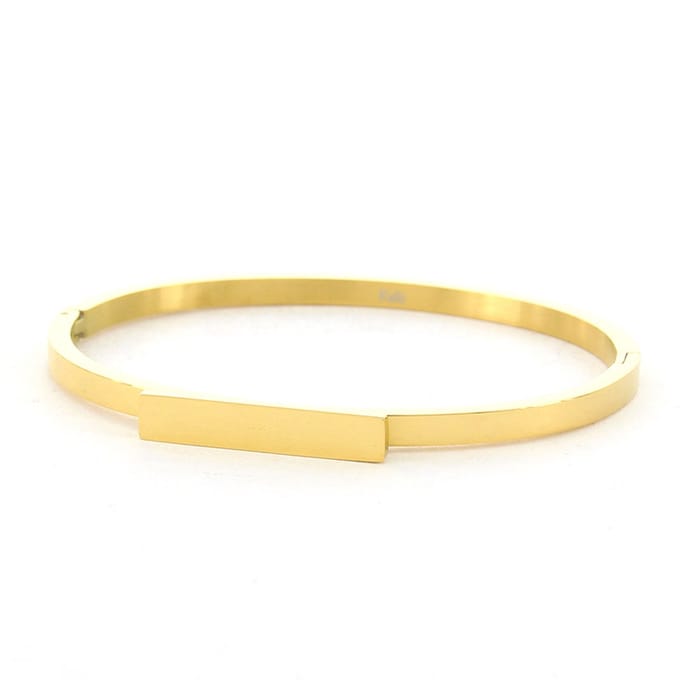 Kalli Armband (sieraad) Bangle Rechthoek Goud