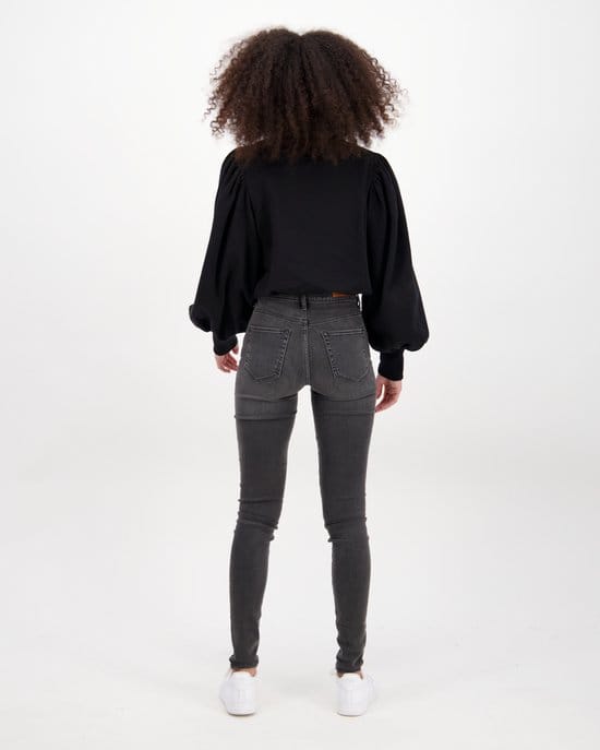 RAIZZED Merve Sweater Deep Black Maat: M | Sweaters Outlet | Dames | Zwart