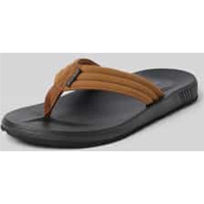 Teenslippers met labelapplicatie