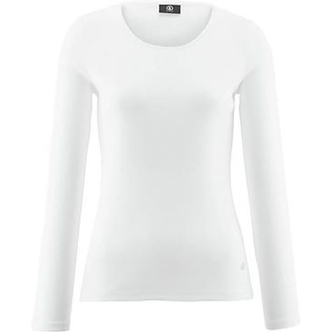 Shirt 100% katoen ronde hals Van Bogner wit