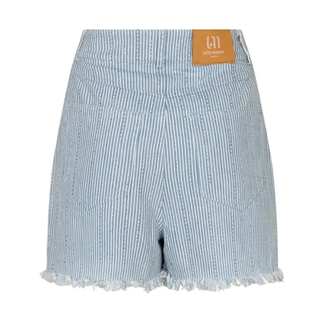 Lofty Manner Broek Short Aleida Re232 Blue Dames Maat - M