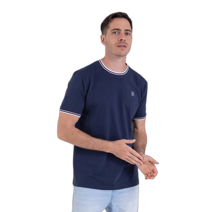 T-shirt van gemêlede katoen Camberabero