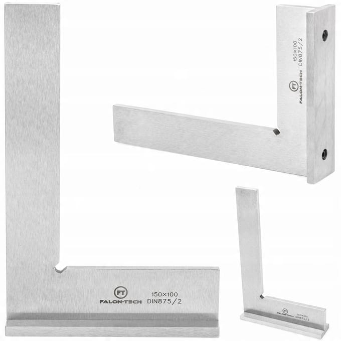Stalen Hoek 90° met Voet 150x100mm