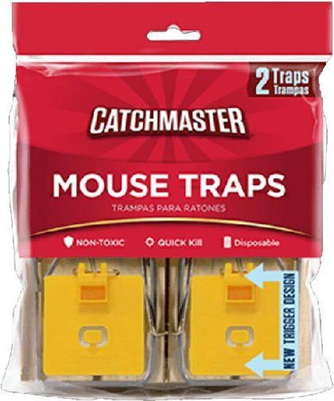 Catchmaster® Mouse Snap Trap 2pack
