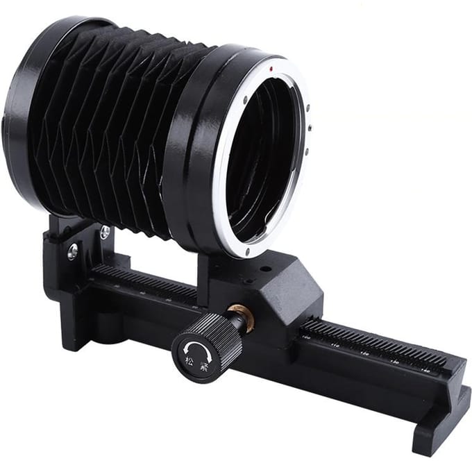 Macro Balg Lens Statiefbevestiging Verlengbalg Voor Canon EOS EF Mount Focus Camera black