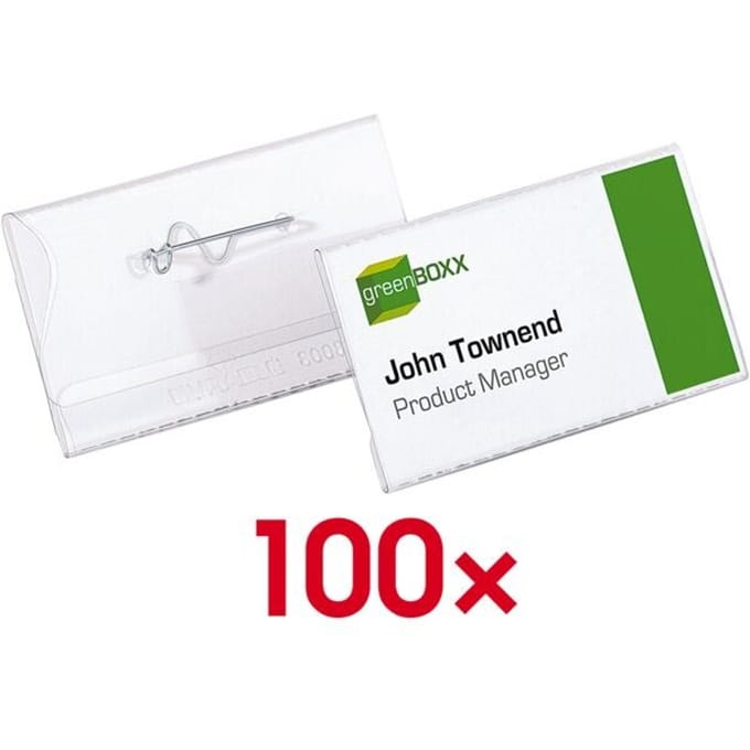 8006-19 - Plastic - Transparent - 60 mm - 30 mm - 100 pc(s)