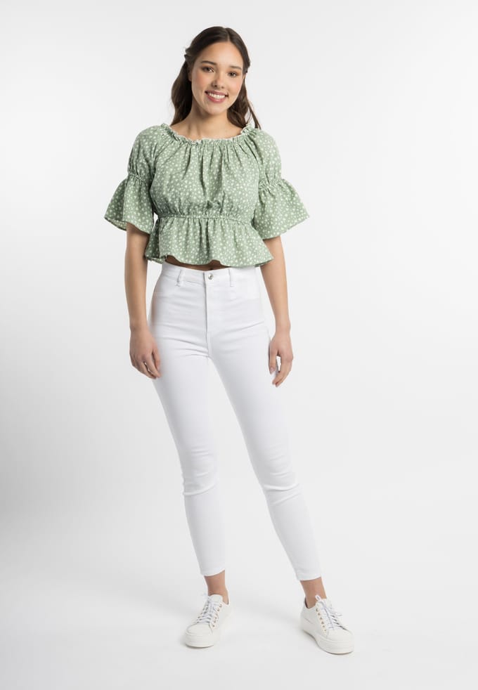 myMo blouse met hartjesprint esha