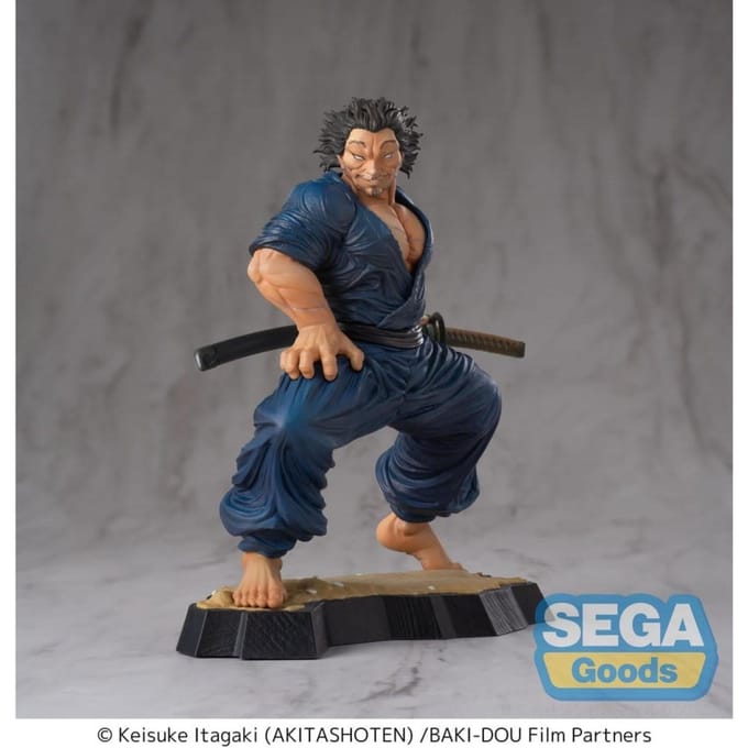 Baki-Dou Luminasta PVC Figure Musashi Miyamoto 17 cm