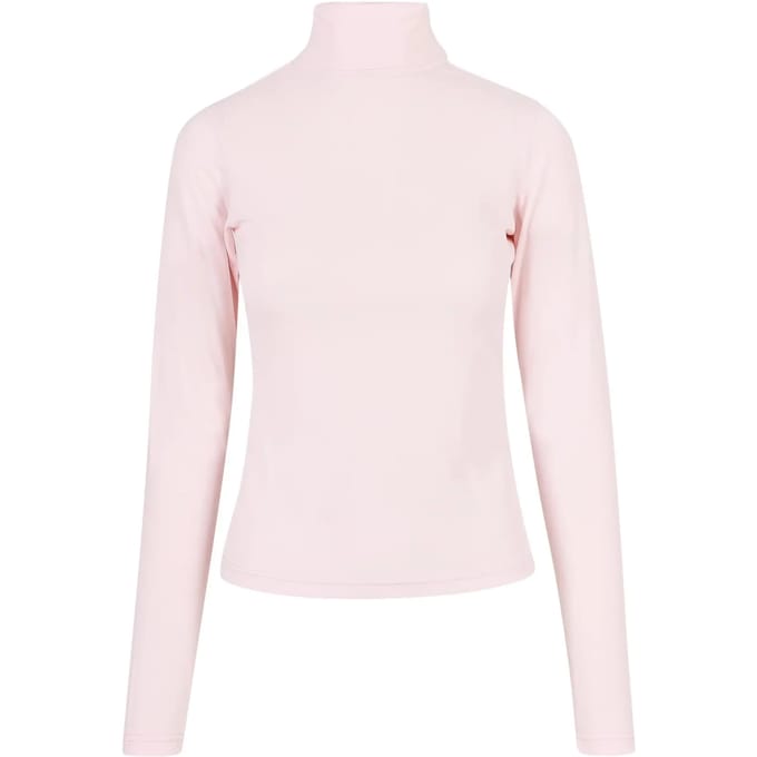 Urban Classics - Modal Turtleneck Longsleeve top - XXL - Roze