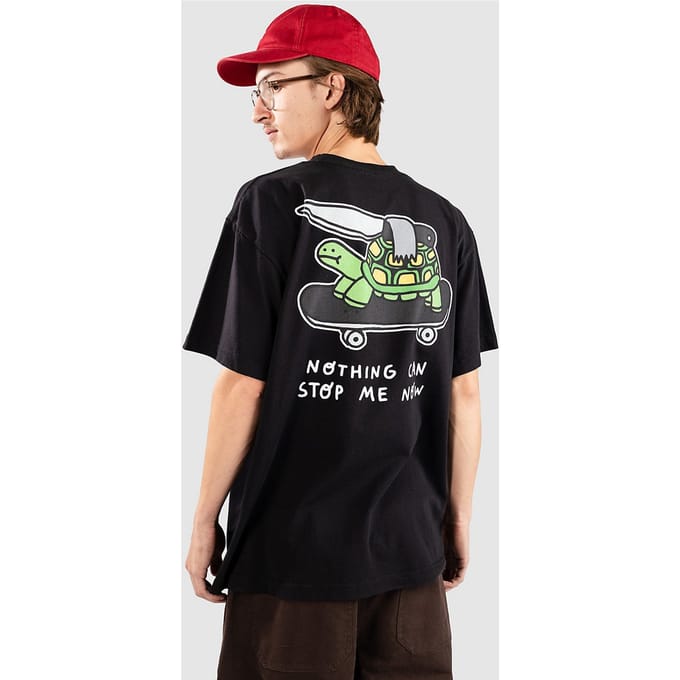A.LAB Nothing Can Stop Me Boxy T-Shirt zwart