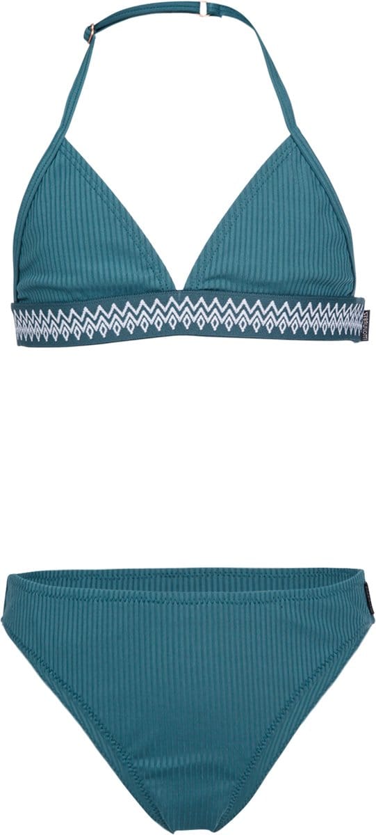 Brunotti - Nelle-Rib - Bikini Mediterranea - Halter Bikini Set Meisjes - 128