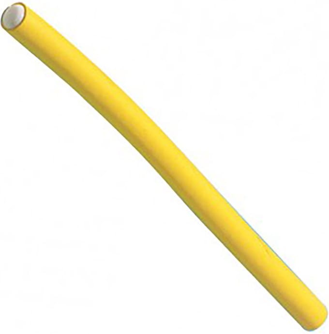 Comair - Superflex Papillotten - Geel - 10 mm x 25 cm - 6 Stuks