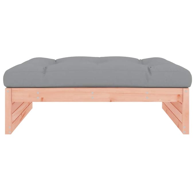 vidaXL - Tuinvoetenbank - 120x80 - cm - massief - douglashout