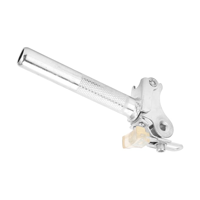 Elektrische Fiets Zadelpen Opvouwbare Fiets Metalen Zadelpen Buis Eenvoudig te Installeren Fietsaccessoire white