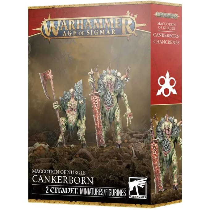 Beeldjes Games Workshop Warhammer AoS - Maggotkin of Nurgle : Chancrenés