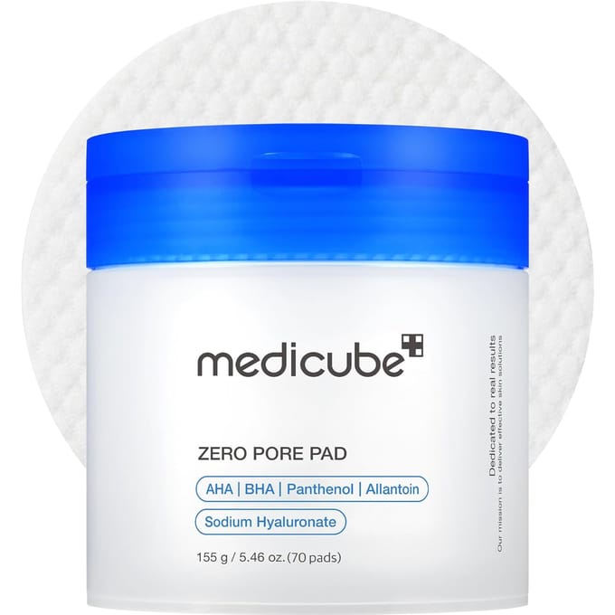 Medicube Disques Clarifiants Acide Kojique Curcuma 70 Disques 160ml