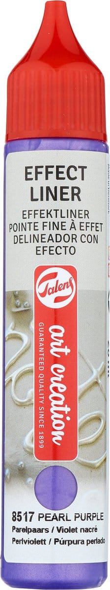 Talens Effect Liner parelpaars 28 ml creatieve verfstift.